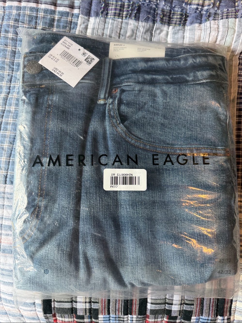 American Eagle Outfitters Men’s Athletic Straight Jeans